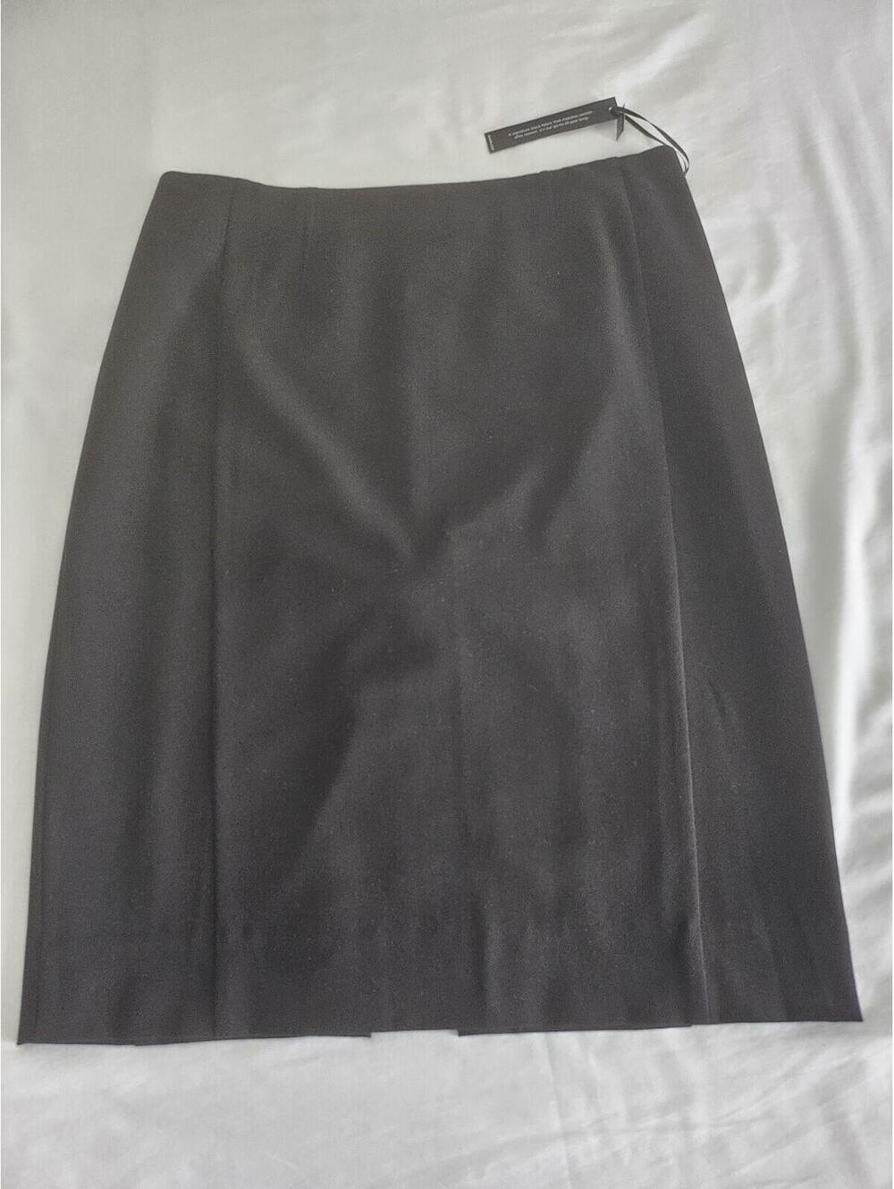 White House Black Market  Straight Skirt 12 Split Hem Lined NEW WITH TAGS